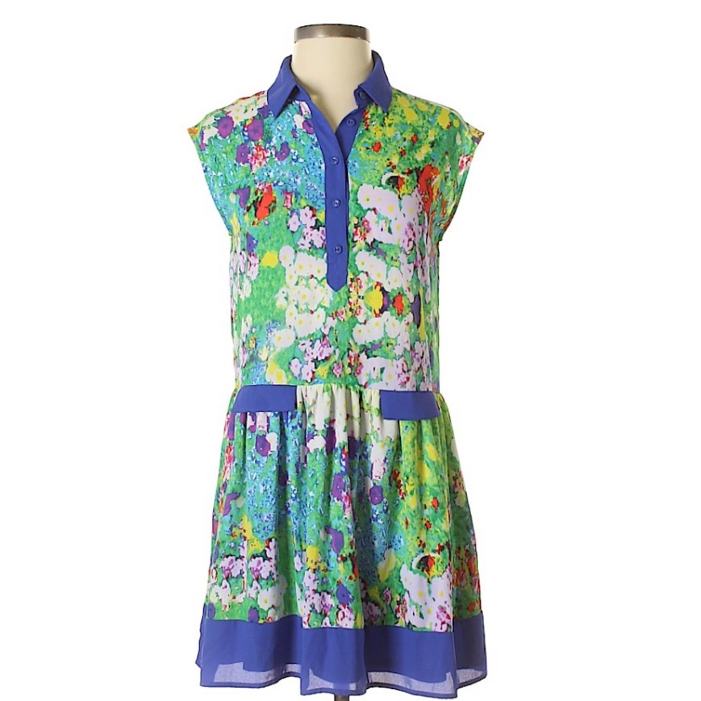 Colorful Nanette Leopore dress!